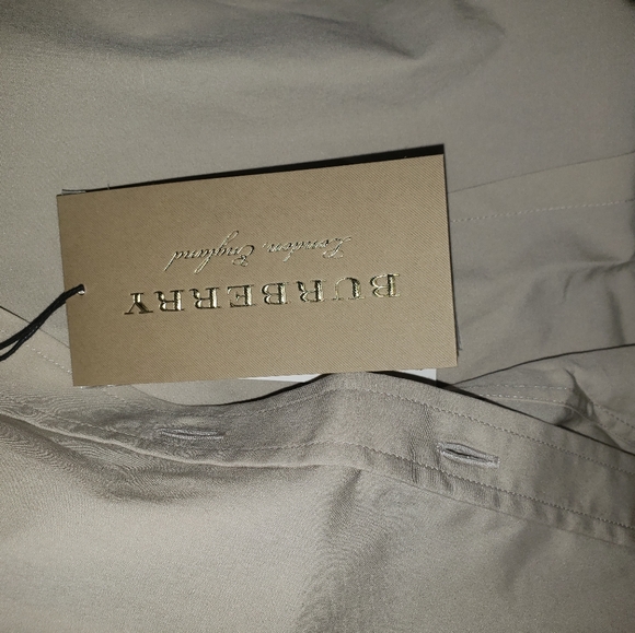 BURBERRY BUTTON DOWN WOMEN COTTON SHIRT - Picture 4 of 8